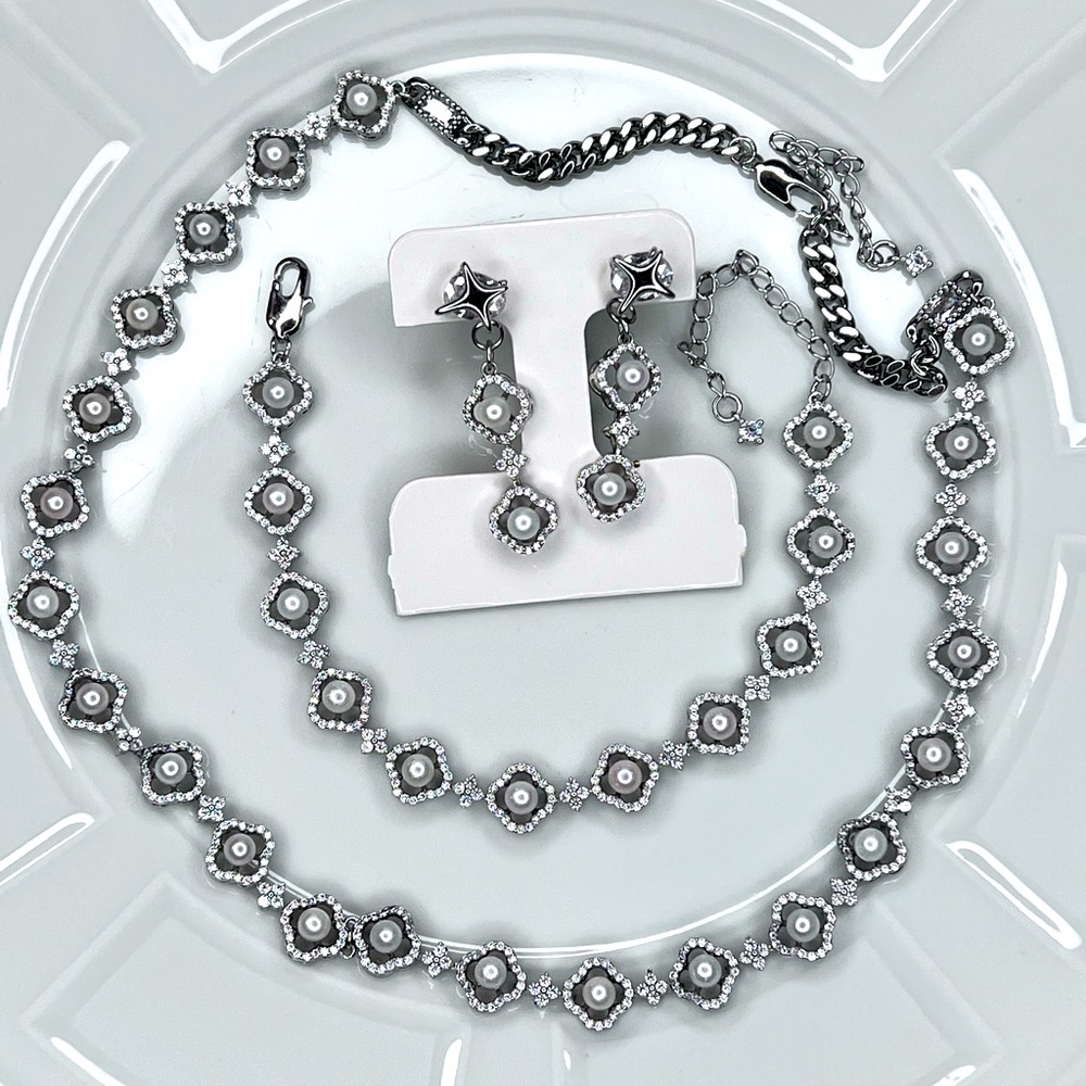 It’s Here! 🔥 Custom Made Akoya Pearl Necklace Bracelet Earrings SET